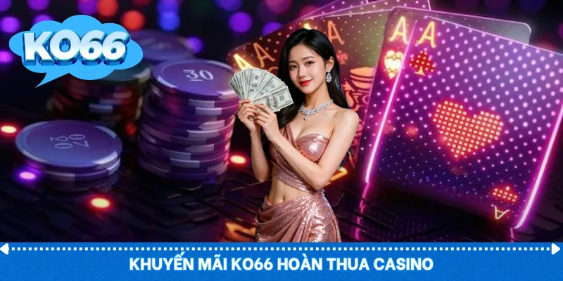 Khuyến mãi KO66 hoàn thua casino